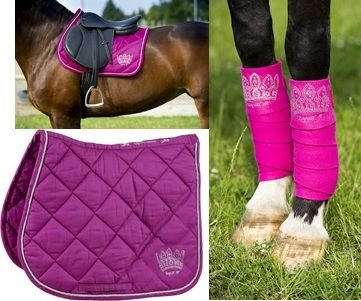 Horse Matching Saddle Pad Set 02