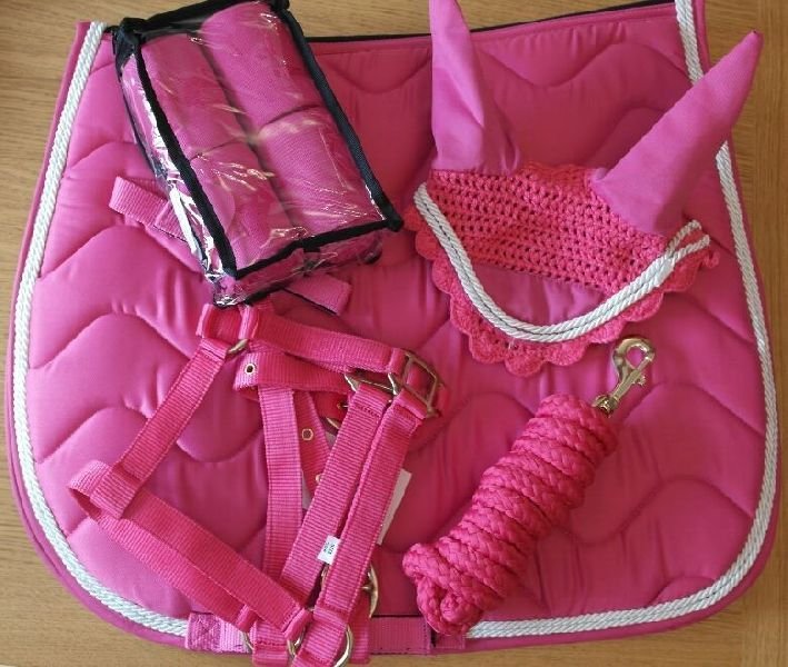 Horse Matching Saddle Pad Set 06