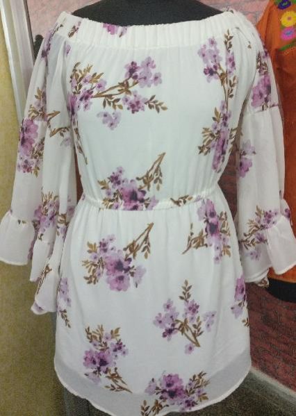 Ladies Floral Print Full Sleeves Top 03