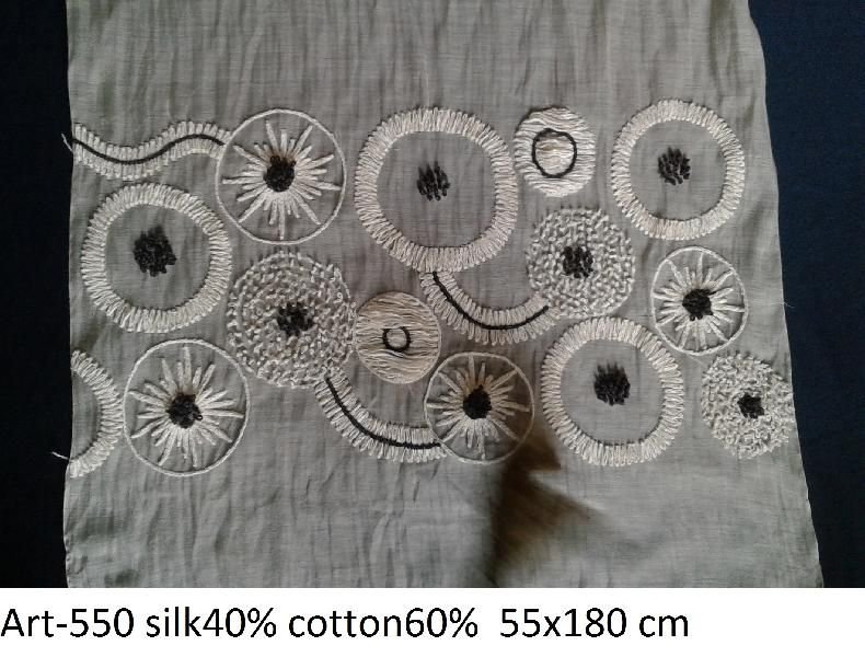 Embroidered Scarf 01