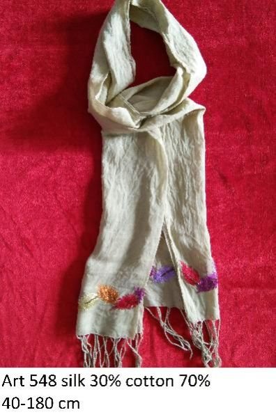 Embroidered Scarf 06
