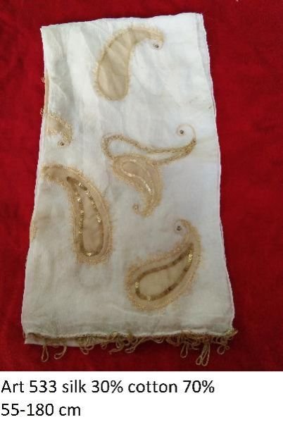 Embroidered Scarf 03