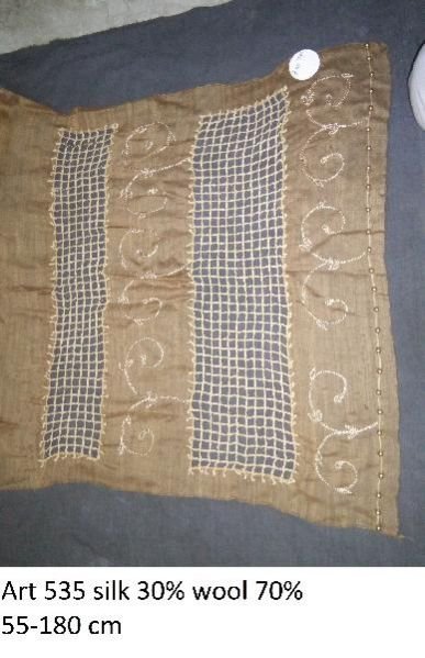 Embroidered Scarf 04