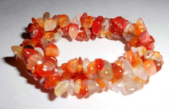 Agate Chips Gemstone Bracelet