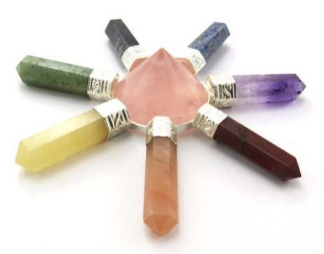 Chakra Pencils Rose Cone Energy Generator