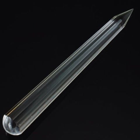 Crystal Quartz Clean Gemstone Massage Wand