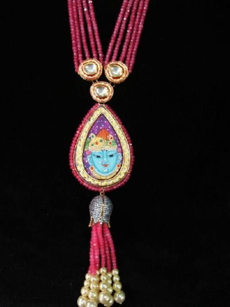 Painting Pendant Necklace