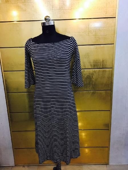 Ladies Woolen Designer Dress 01