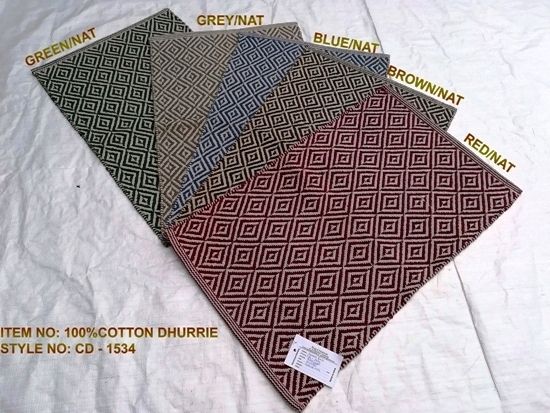 CD - 1534 Cotton Dhurrie