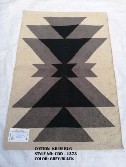 CDD - 1373 Cotton Kilim Rug