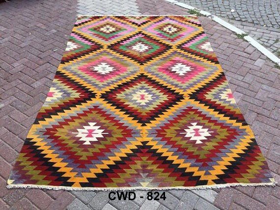 CWD - 824 Woolen Kilim Rug