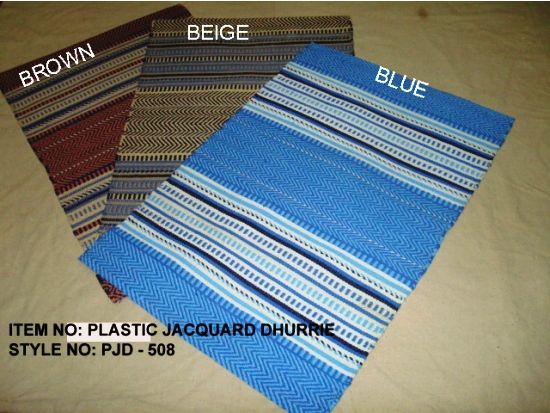 PJD - 508 Plastic Jacquard Dhurrie