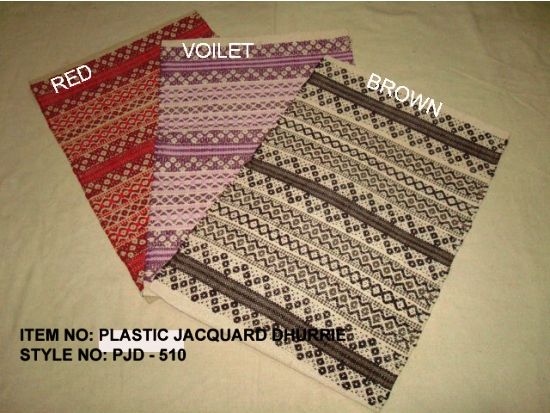 PJD - 510 Plastic Jacquard Dhurrie
