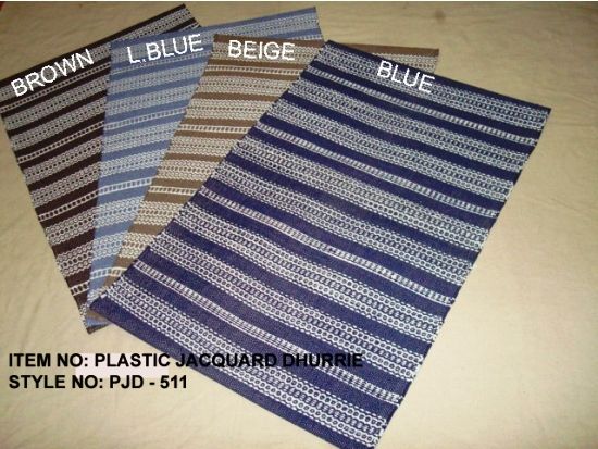 PJD - 511 Plastic Jacquard Dhurrie