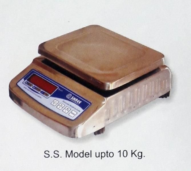 10Kg Stainless Steel Table Top Weighing Scale