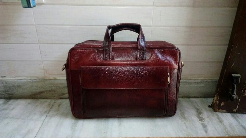 Leather Laptop Bag 01