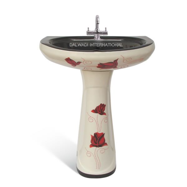 Printed Pedestal Wash Basin 01