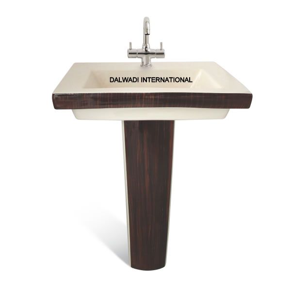Printed Pedestal Wash Basin 04