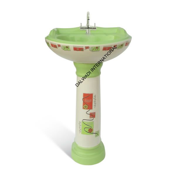 Printed Pedestal Wash Basin 10