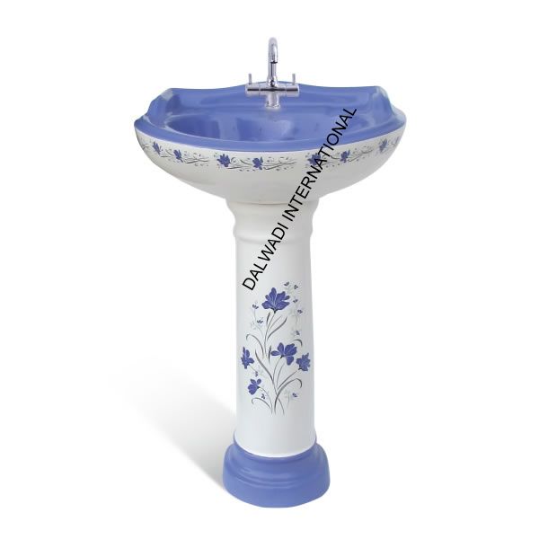 Printed Pedestal Wash Basin 11