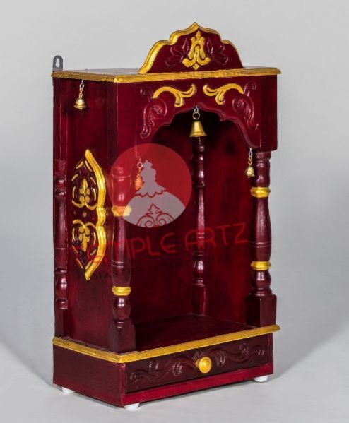 TA CRV 010 UTTAM (4) Wooden Home Temple