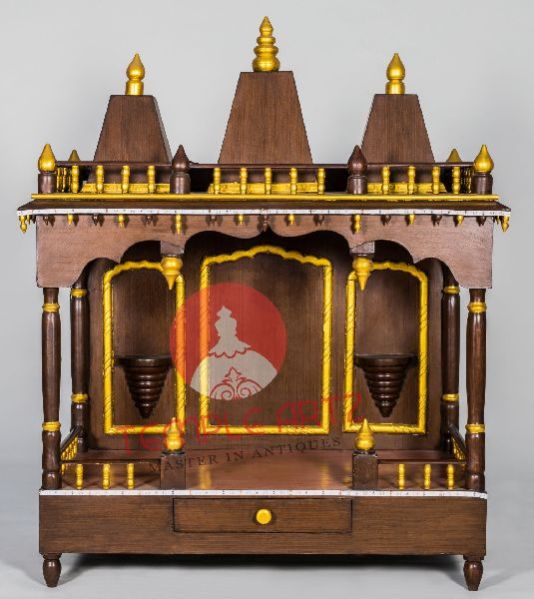TA CRV 017 BHAVY Wooden Home Temple