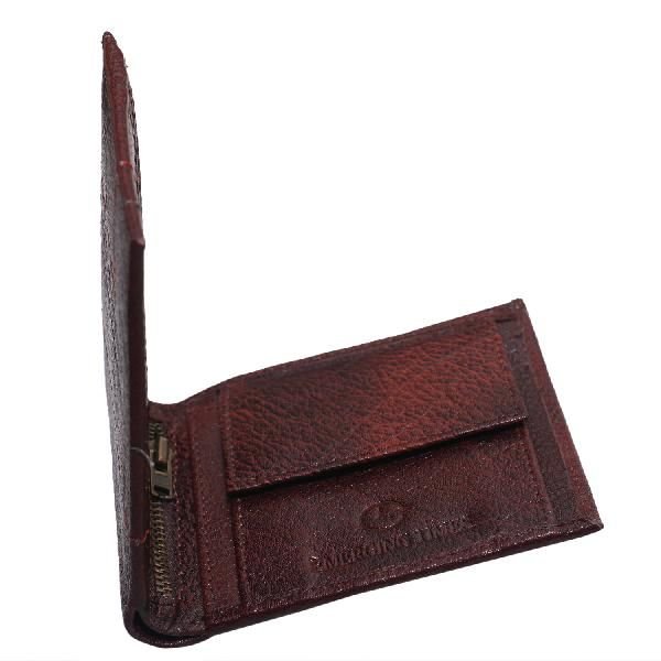 Emerging Time Leather Wallet 01