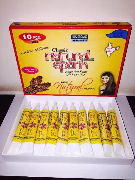 Natural Henna Tube 01