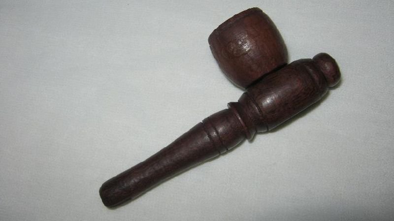 Wooden Hookah Pipe 02