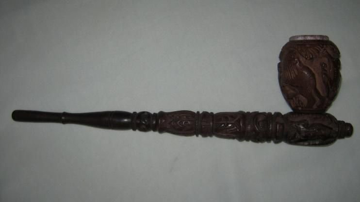 Wooden Hookah Pipe 04