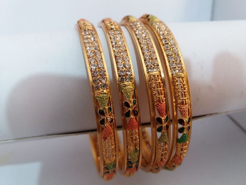 5mm Diamond Metal Bangles 02