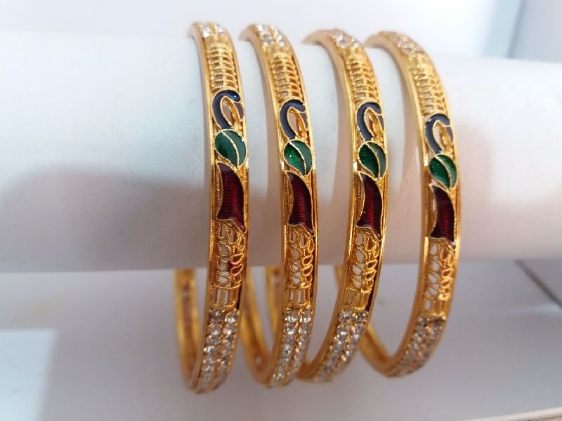 5mm Diamond Metal Bangles 04