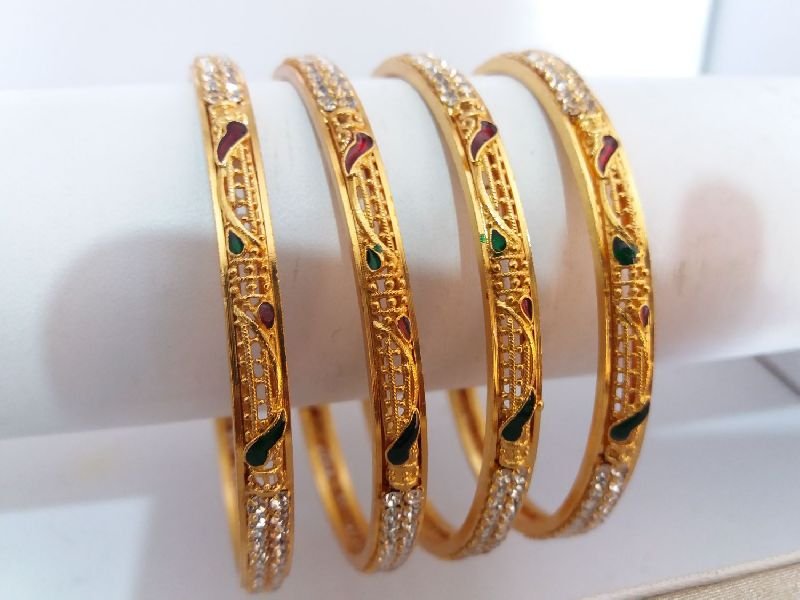 5mm Diamond Metal Bangles 05