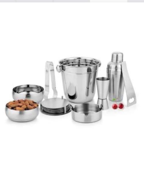 Stainless Steel Bar Set 02