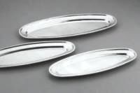 Fish Oval Stainless Steel Serving Tray