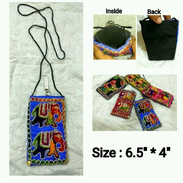 Embroidered Mobile Pouches 04