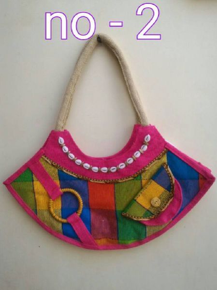 Fancy Jute Hand Bags 10