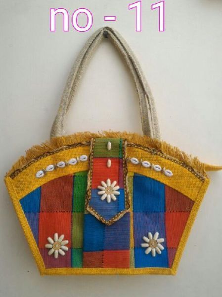 Fancy Jute Hand Bags 11