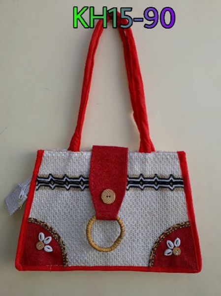 Fancy Jute Hand Bags 04