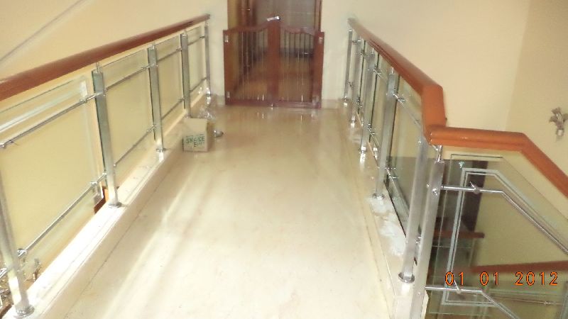 Stainless Steel Glass Balcony Railing 03