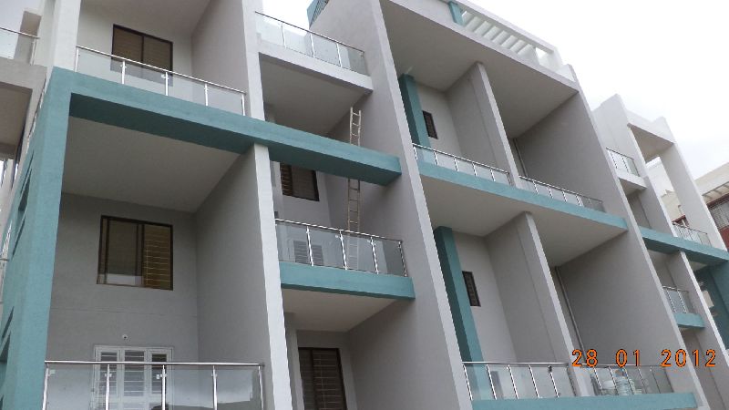 Stainless Steel Glass Balcony Railing 04