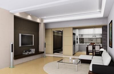Living Room Interior Designing Service 01