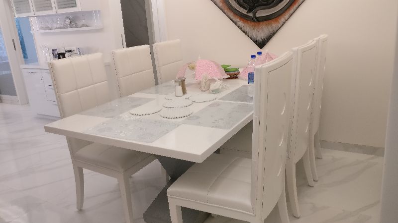 Wooden Dining Table Set 02