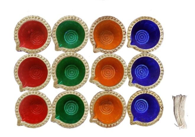 DIYA001 Clay Diyas