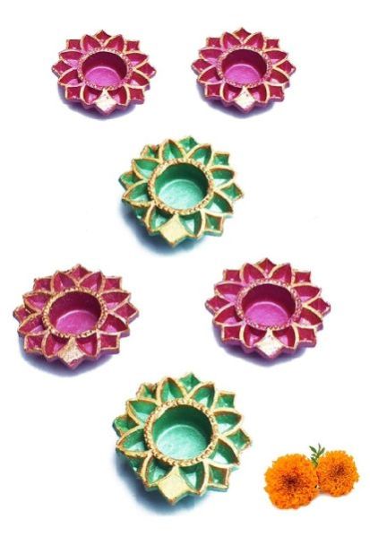 DIYA0053 Clay Diyas