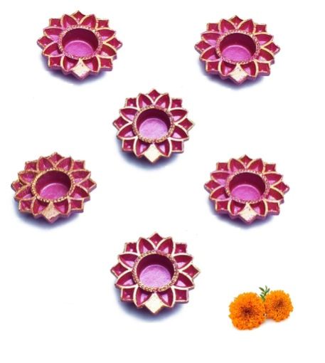 DIYA0057 Clay Diyas