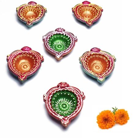 DIYA0058 Clay Diyas