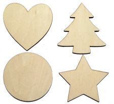 Wooden Christmas Ornaments 02