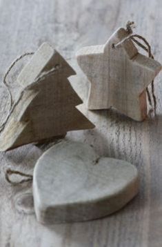 Wooden Christmas Ornaments 03