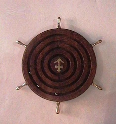 Wooden Labyrinth Game 01